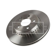 Borg & Beck 2 x Vented Rear Brake Discs BBD7021S