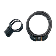 Master Lock Black Braided Steel Combination Cable 1.8m x 10mm - 8120EURDPRO