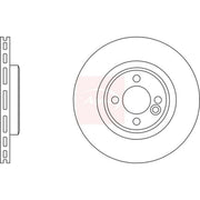 Apec 2 x Vented Front Brake Discs DSK2850