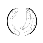 Mintex Brake Shoe Set Axle Kit MFR402