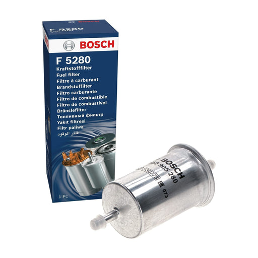 Genuine Bosch Car Fuel Filter F5280 Fits Vauxhall Astra - 1.4 - 91-98 0450905280 Bosch  - Town Parts