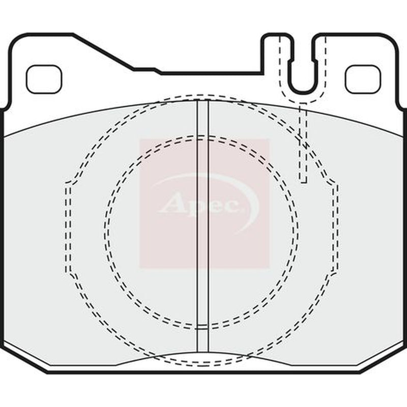Apec Front Brake Pad Set PAD340