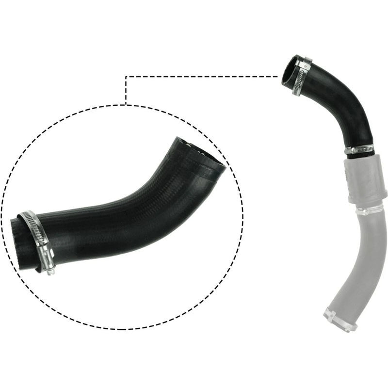 Gates Intercooler Turbo Charge Air Hose 243mm 09-0632