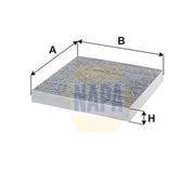 NAPA Cabin Air Filter (Pollen Filter) NFC4316