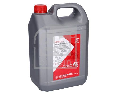FEBI BILSTEIN Brake Fluid 5L Fits Alfa Romeo Audi BMW Chevrolet Chrysler DS FEBI - Town Parts