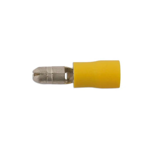 Connect Yellow Male Bullet Terminal 5mm 10pc - CPL