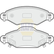NAPA Front Brake Pad Set NBP1159