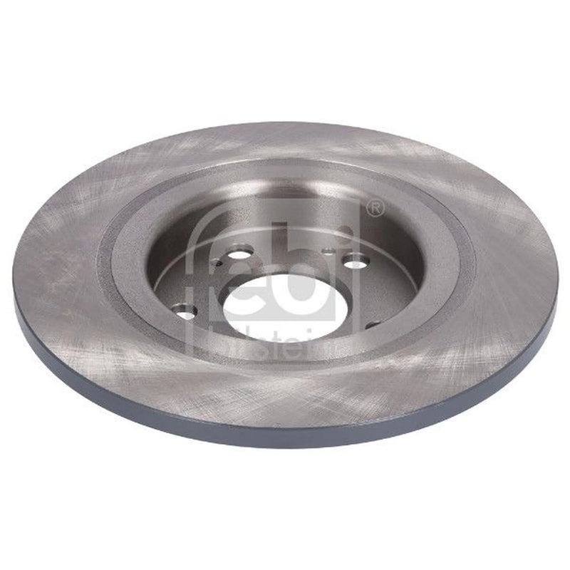 Febi 2 x Solid Rear Brake Discs 198757