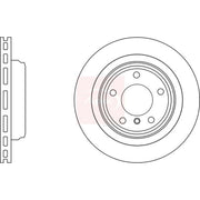 Apec 2 x Vented Rear Brake Discs DSK3103