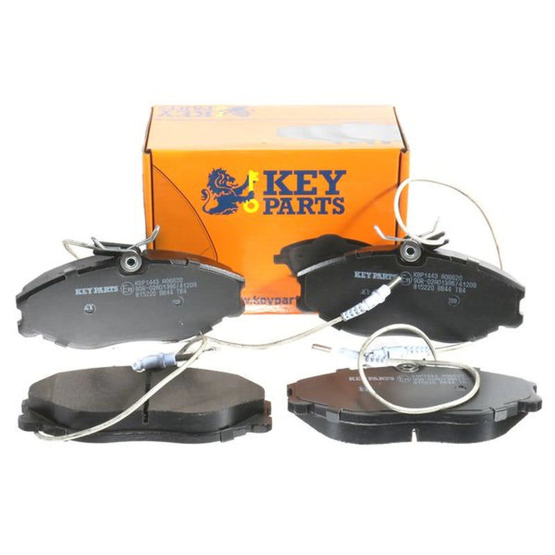 Key Parts 4 x Front Brake Pad Set KBP1443