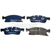 Borg & Beck 4 x Front Brake Pad Set BBP2272