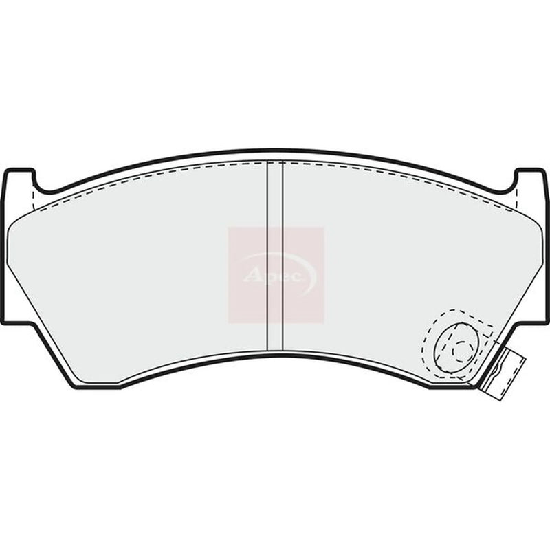 Apec Front Brake Pad Set PAD880