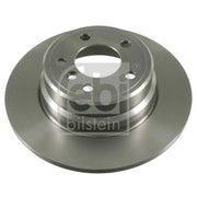 Febi 2 x Solid Rear Brake Discs 21178