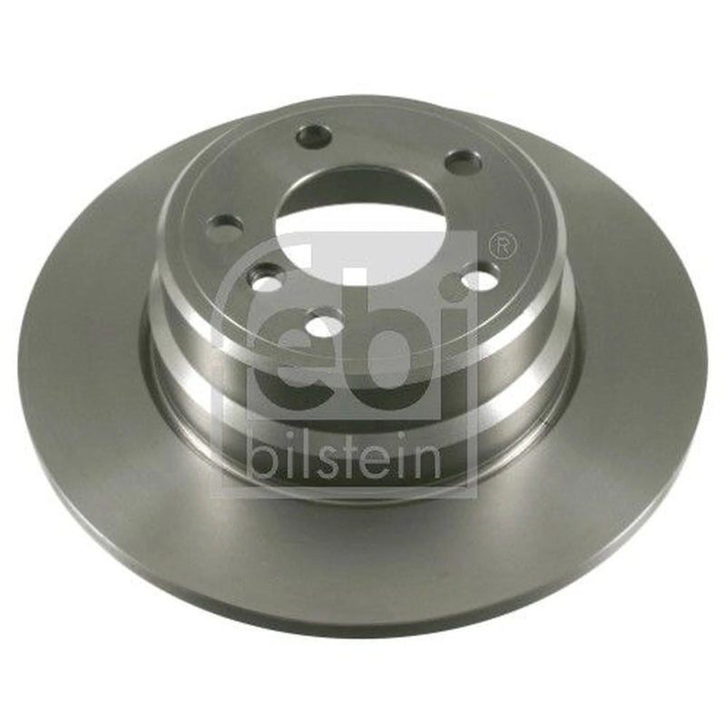Febi 2 x Solid Rear Brake Discs 21178