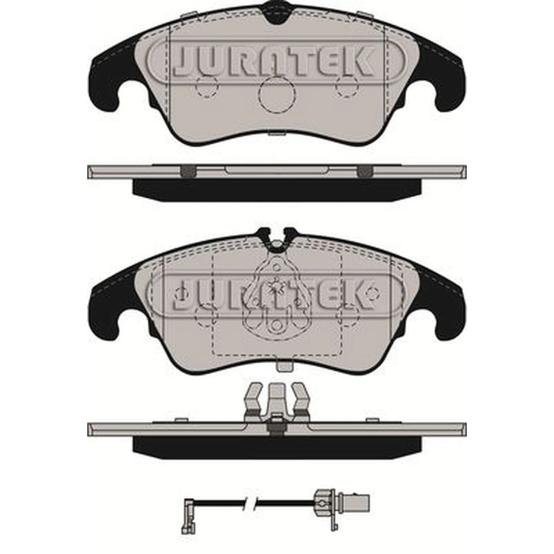 Juratek Front Brake Pad Set JCP245