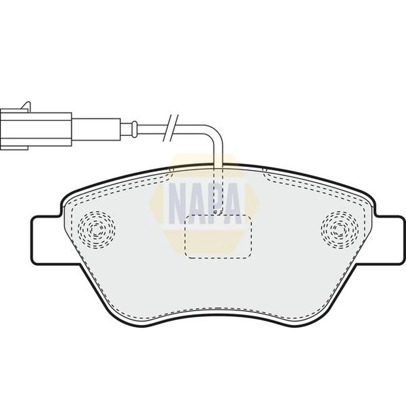 NAPA Front Brake Pad Set NBP1869