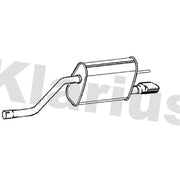 Klarius Box With Tail Pipe Rear GM748C