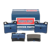 Borg & Beck 4 x Rear Brake Pad Set BBP1537