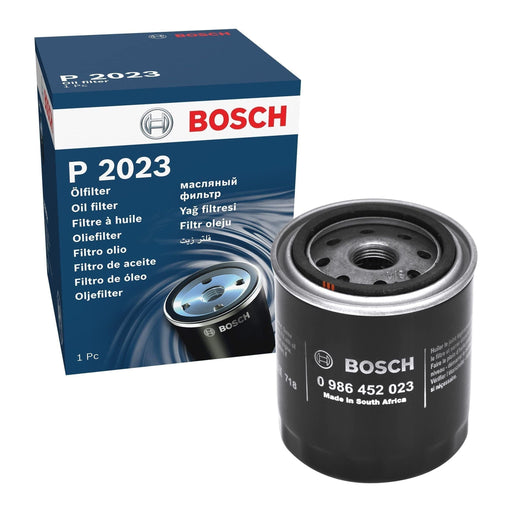 Genuine Bosch Car Oil Filter P2023 Fits Nissan Skyline - 2.5 - 98-06 0986452023 Bosch  - Town Parts