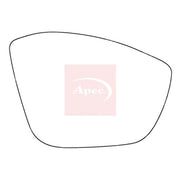Apec Exterior Wing Mirror Glass Right AMS2652