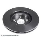 Blue Print 2 x Internally Vented Front Brake Discs ADT343293