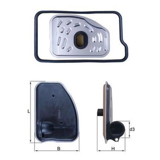 Mahle Automatic Transmission Hydraulic Filter HX 238D