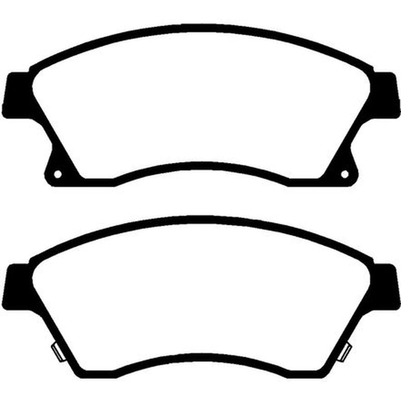 Abtex Front Brake Pad Set PLU2032