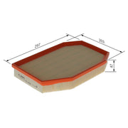 Bosch Engine Air Filter F 026 400 476