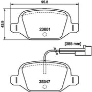 Mintex Rear Brake Pad Set MDB3451