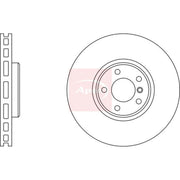 Apec 2 x Vented Front Brake Discs DSK2461