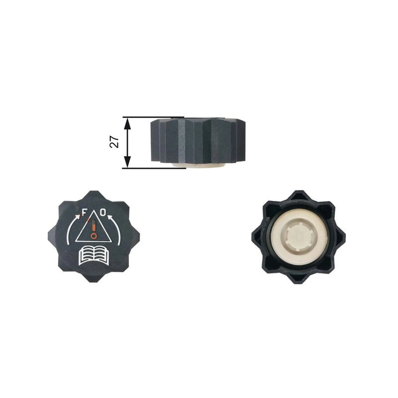 Gates Coolant Expansion Tank Cap RC210