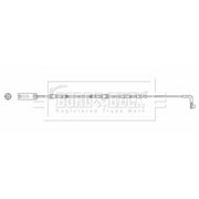 Borg & Beck Brake Pad Wear Sensor Front Left BWL3202