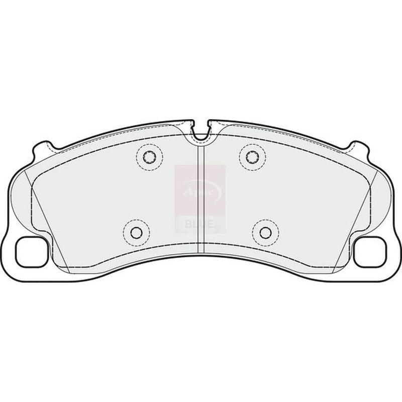 Apec Front Brake Pad Set PD3865