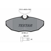 Textar Rear Brake Pad Set 2419001