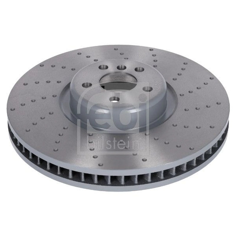 Febi 2 x Front Slotted/Perforated Brake Discs 179592