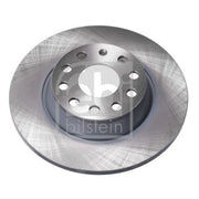 Febi 2 x Solid Rear Brake Discs 24382