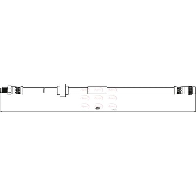 Apec Brake Hydraulic Hose Line Front HOS4095