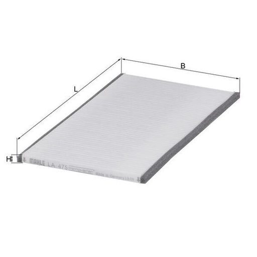 Mahle Cabin Air Filter (Pollen Filter) LA 475