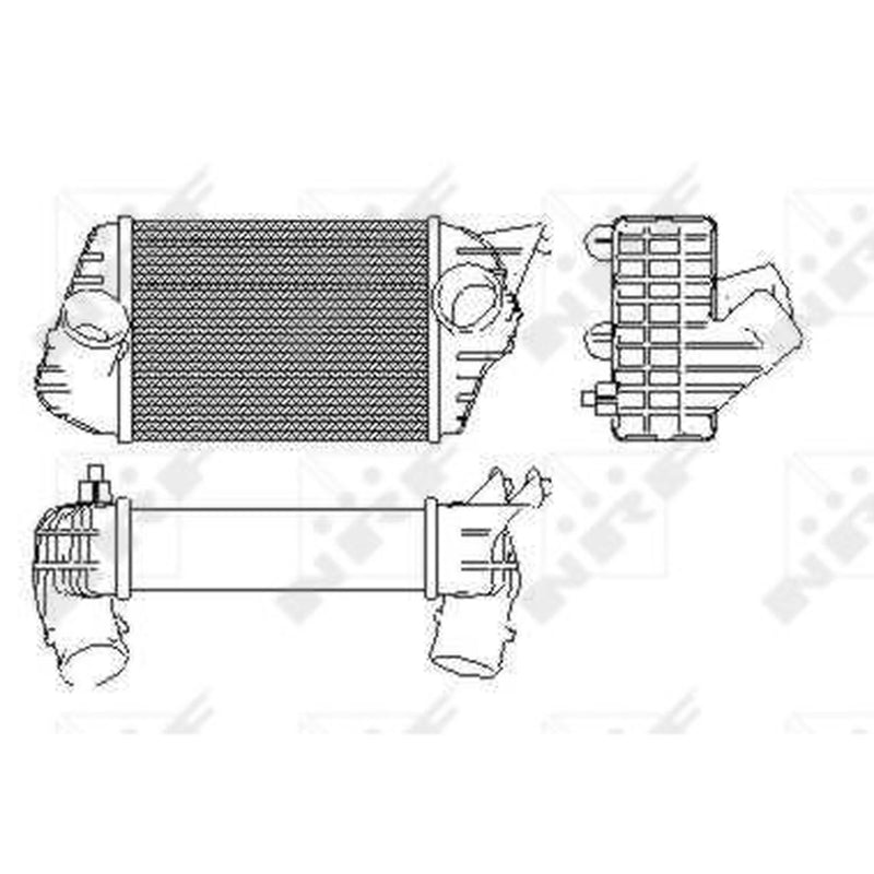 NRF Intercooler (Charge Air Cooler) 30833