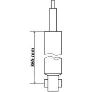 KYB Shock Absorber Damper Strut Rear 343418