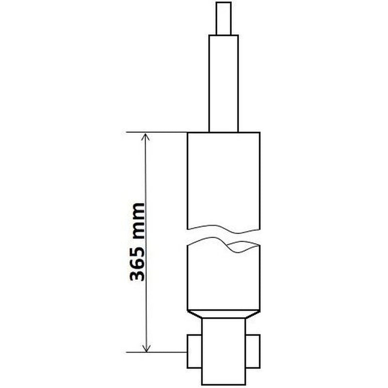 KYB Shock Absorber Damper Strut Rear 343418