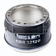 Borg & Beck Brake Drum Assembly Rear BBR32520
