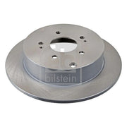 Febi 2 x Solid Rear Brake Discs 108444