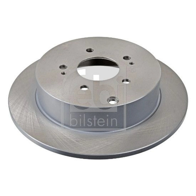 Febi 2 x Solid Rear Brake Discs 108444