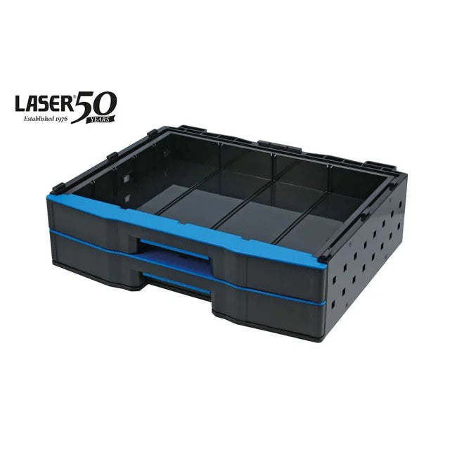 Laser Tools Premium Stackable 2 Drawer Storage System - 50th Anniversary - PL