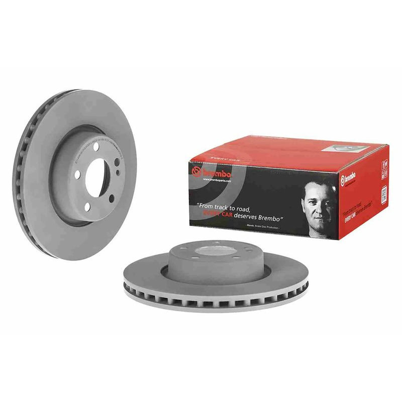 Brembo 2 x Steel Front Brake Disc Hub Brake Discs 09.D526.13