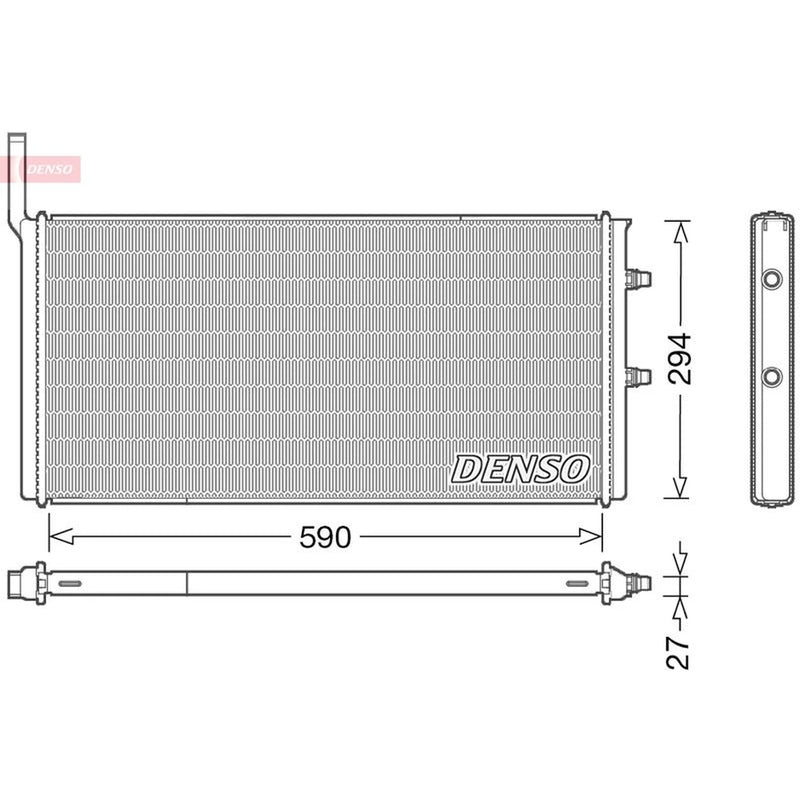 Denso Engine Radiator DRM05009