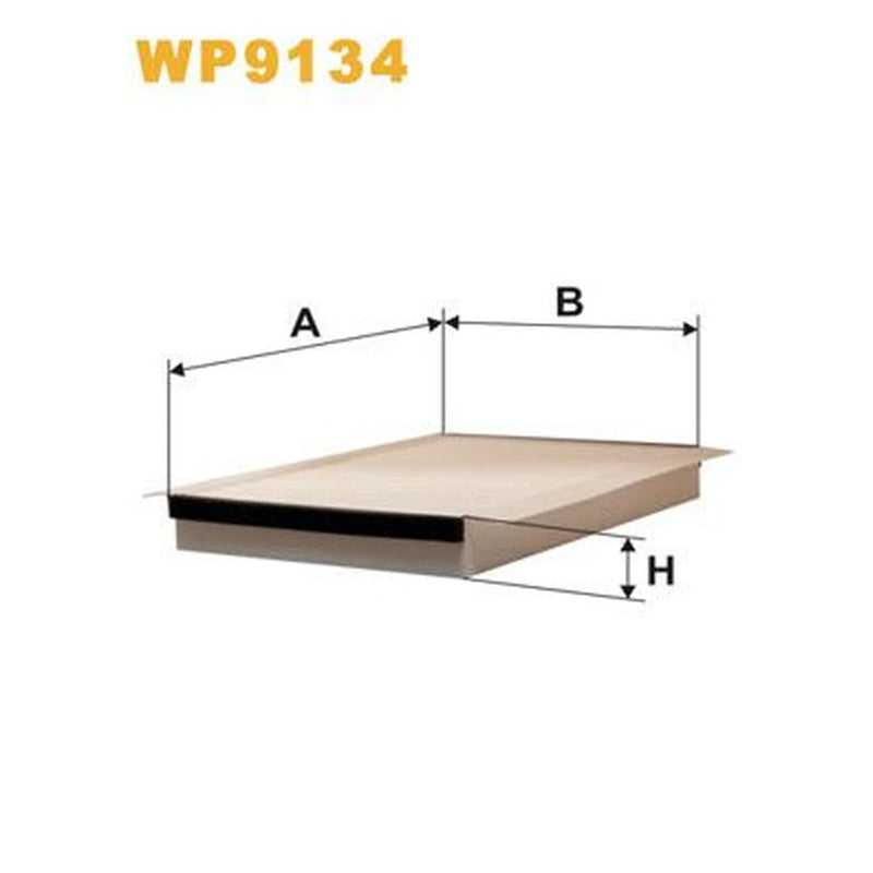 WIX Cabin Air Filter (Pollen Filter) WP9134