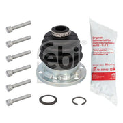 Febi Drive Shaft Bellow Kit transmission sided Rubber 08303