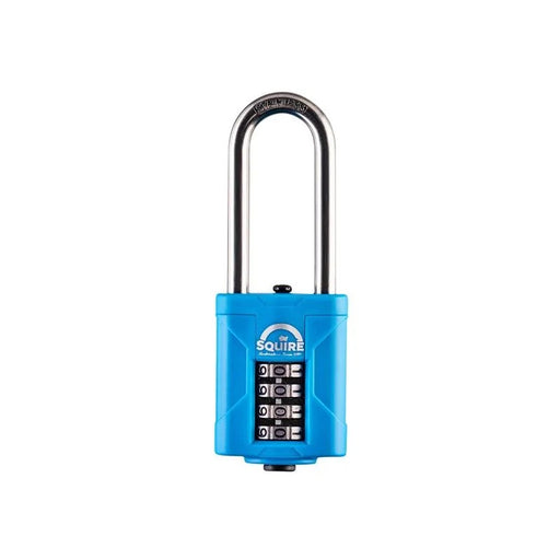Squire CP50S25 Heavy-Duty Rustproof Marine Combi Padlock 50mm Long Shackle 63mm